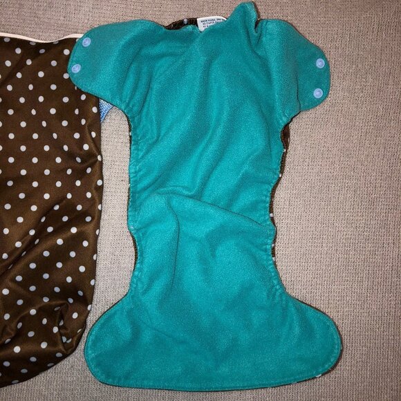 Blueberry Pocket Diaper & Wetbag Set - Picture 2 of 4